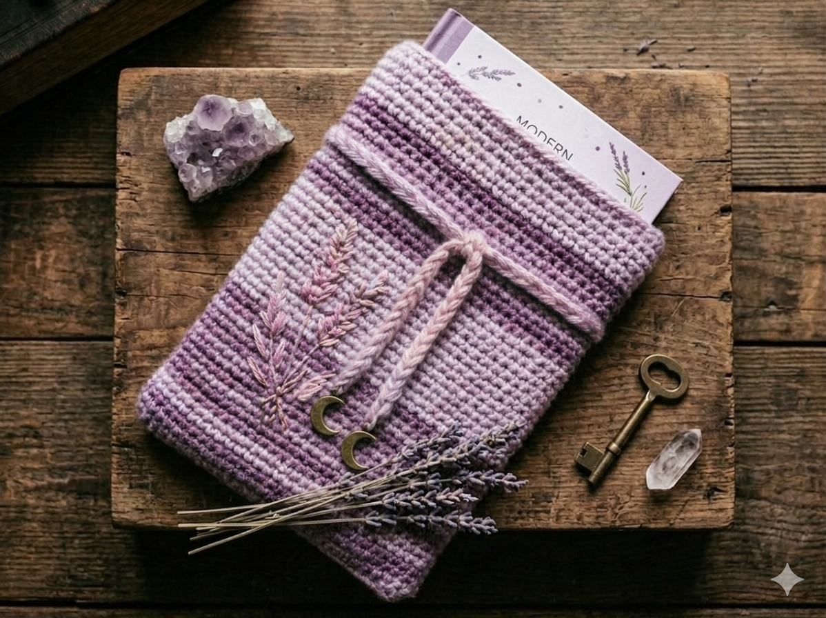 Lavender Book/Tablet Sleeve