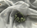 Forest Green Based Scrunchie