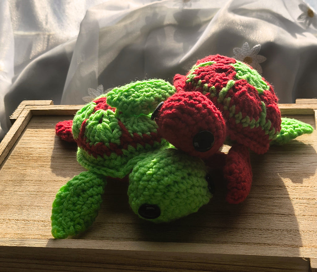 African granny Square turtles